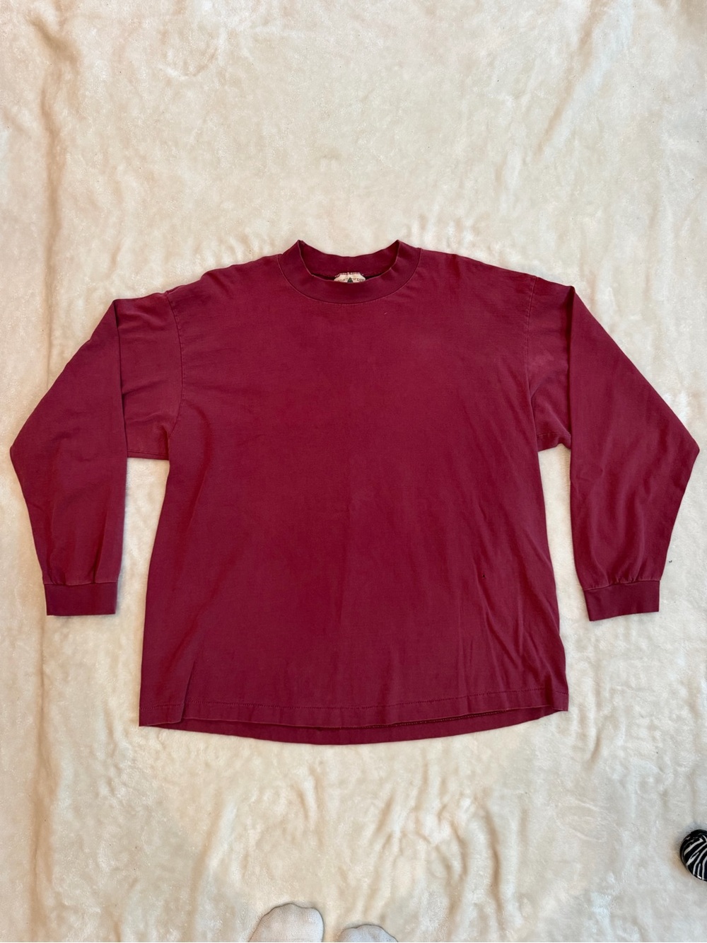 Vintage Y2K Northwest Territory Men's Crewneck Sweater - Burgundy